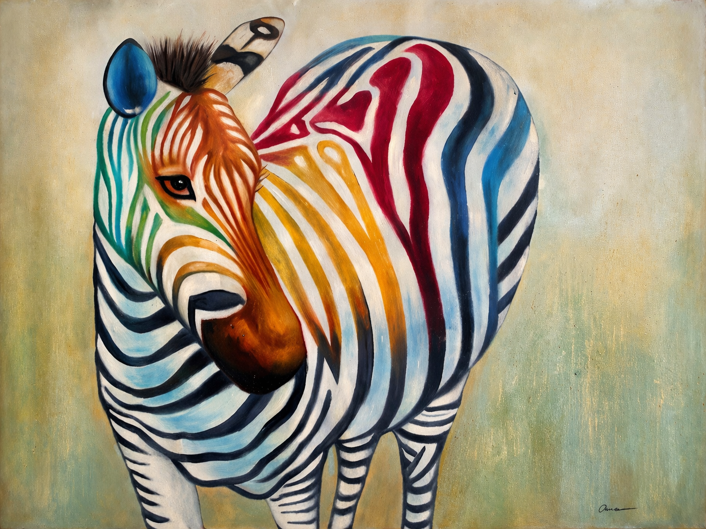 Colorful Zebra