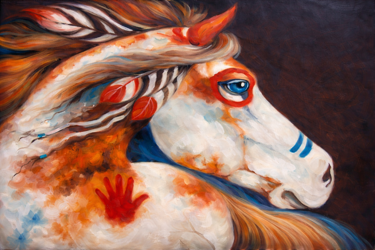 Colorful Spirit Horse