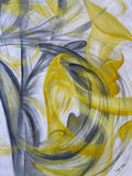 Yellow-Grey Swirl