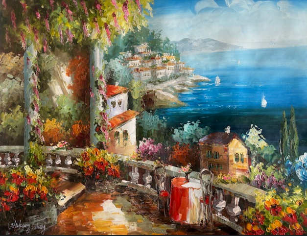 Greek Garden Terrace I