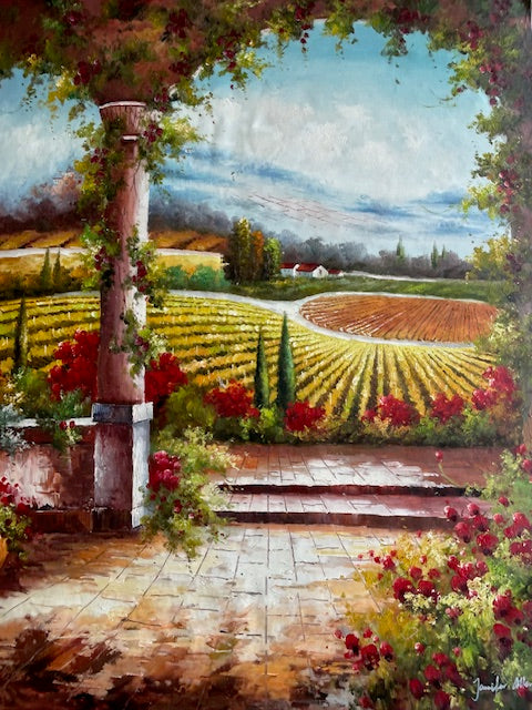 Greek Vineyard II