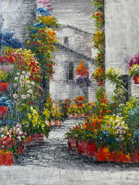 Greek Flower Village
