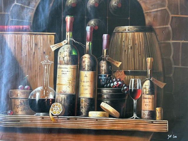 Vintage Wine Display I (series)