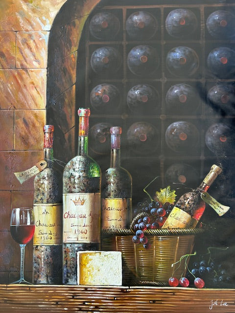 Vintage Wine Display II