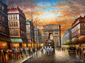 Arc de Triomphe Sunset