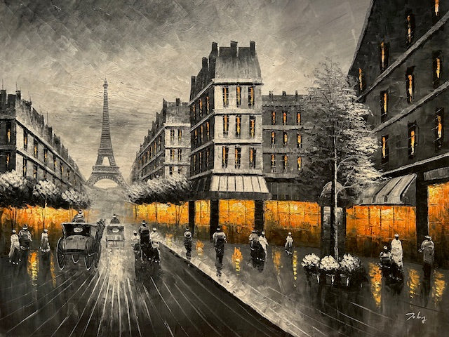 Eiffel Tower in Lights I