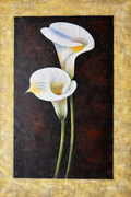 Framed Calla Lilies