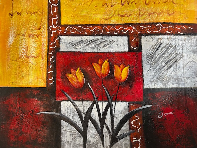Framed Tulips I