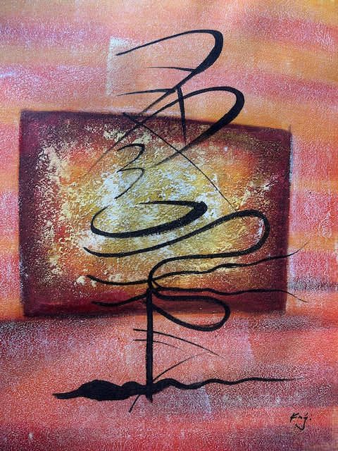 Golden Oriental Flow