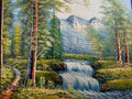 Green Forest Waterfall