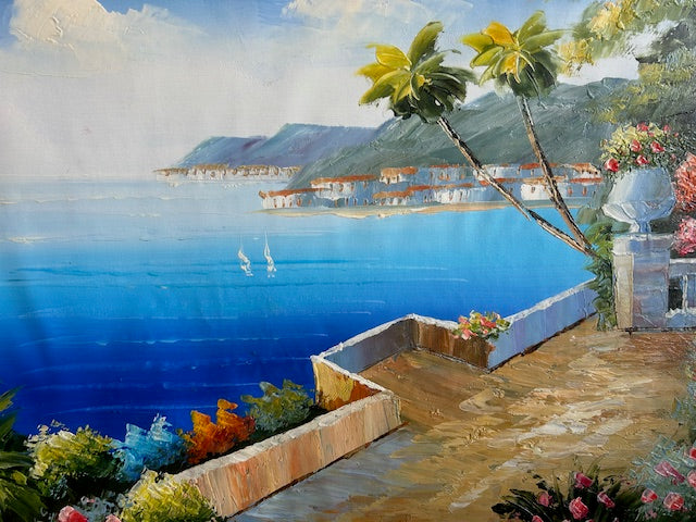 Greek Coastal View