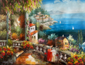 Greek Garden Terrace I