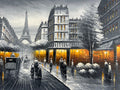 Eiffel Tower in Lights I