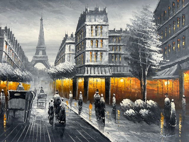 Eiffel Tower in Lights I