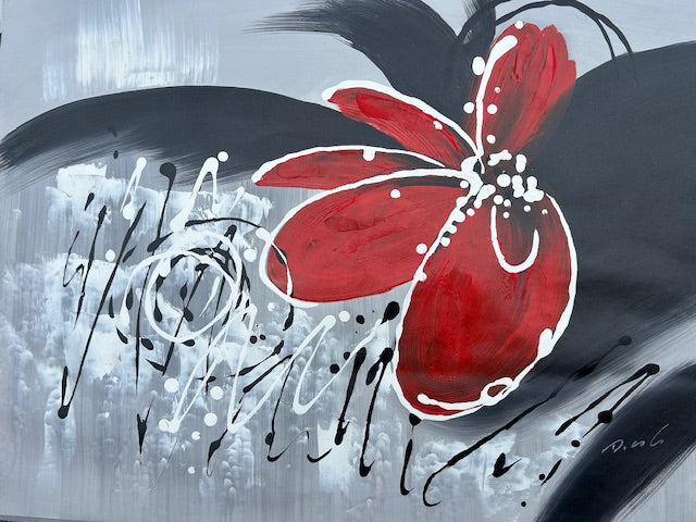 Red Floral Motion
