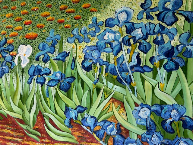 Blue Iris Garden