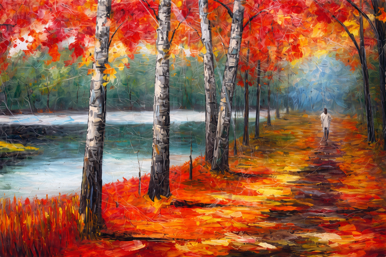 Autumn Riverside Trail