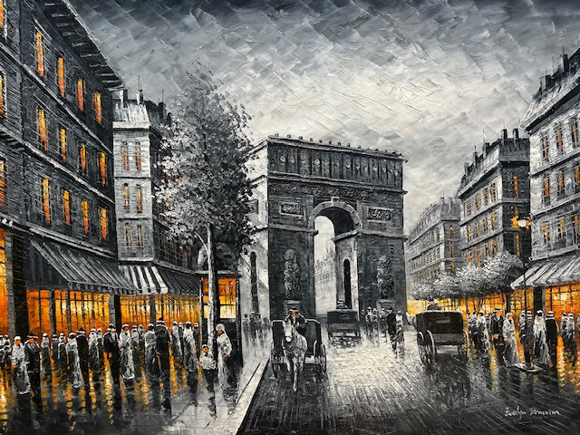 Arc de Triomphe in Lights
