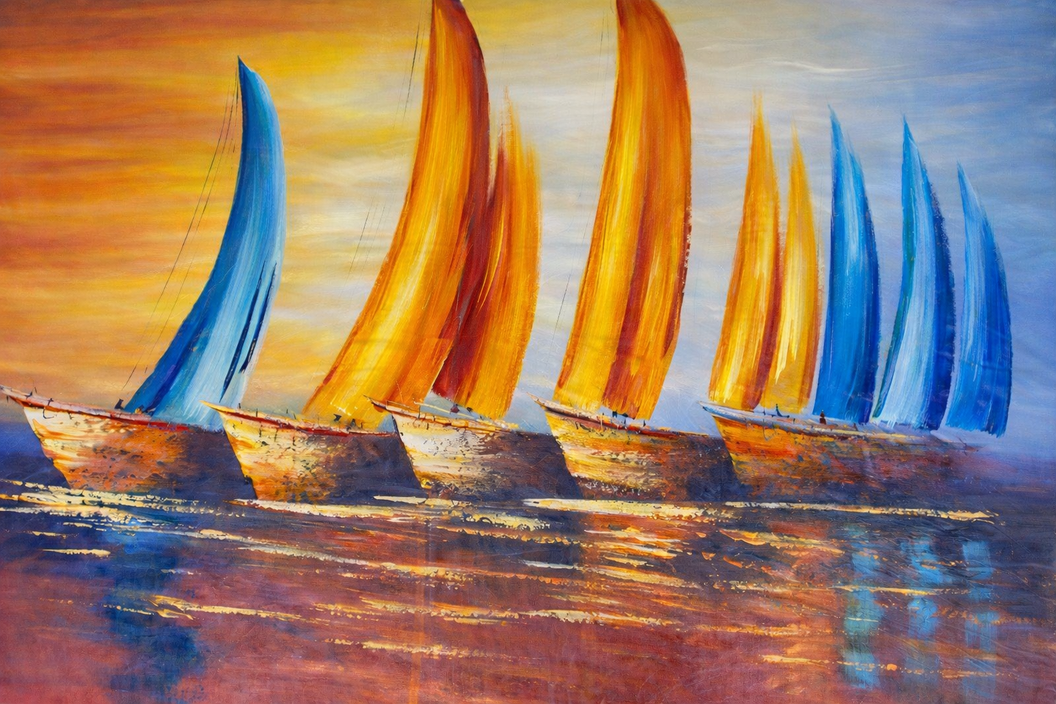 Sailing Into Sunset